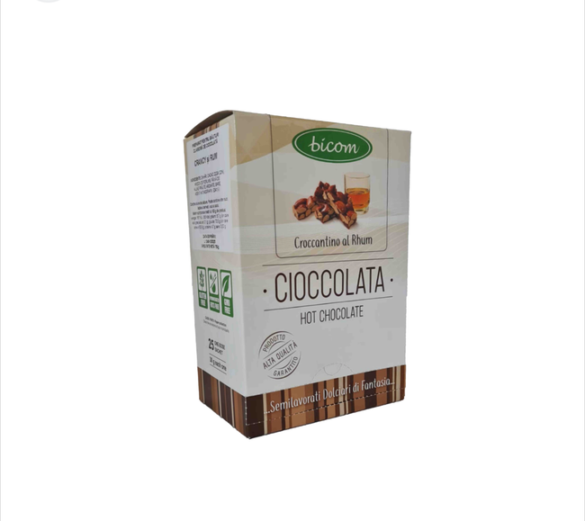 CROCCANTINO & RHUM (ciocolata calda)